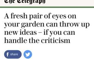 Garden designer Ann-Marie Powell's garden advice for Telegraph Journalist